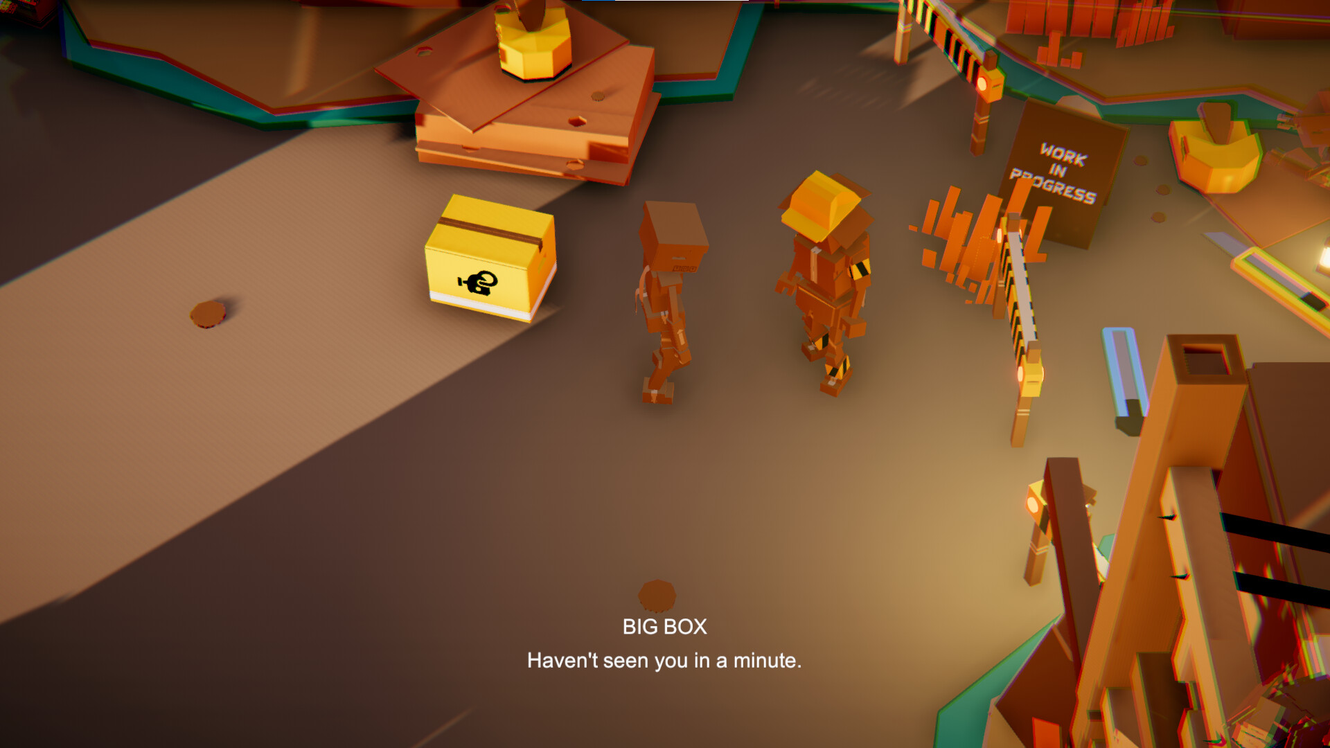 The Mystery of the Cardboard Island