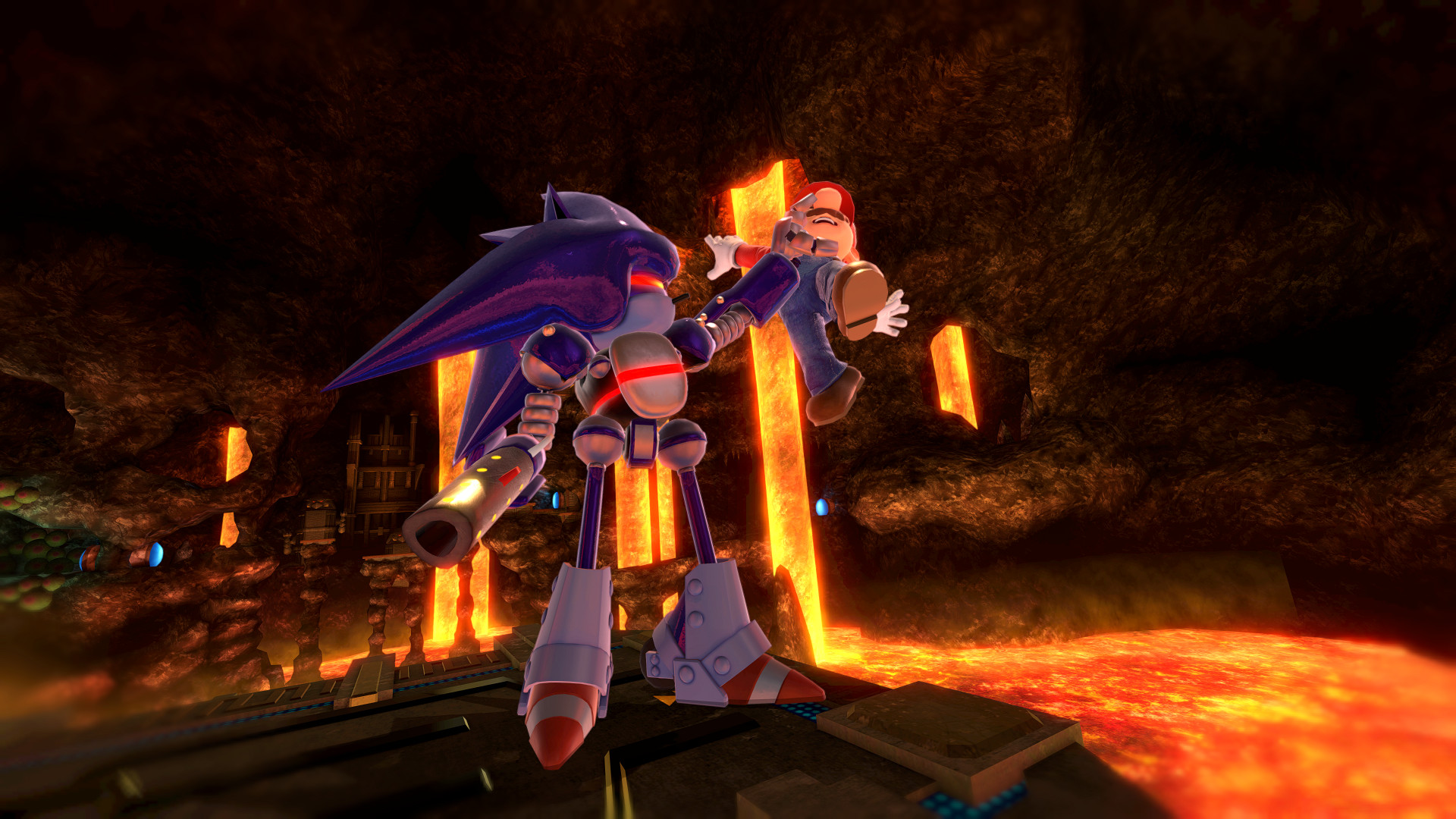 Super Smash Bros. Ultimate: Mecha Sonic Moveset