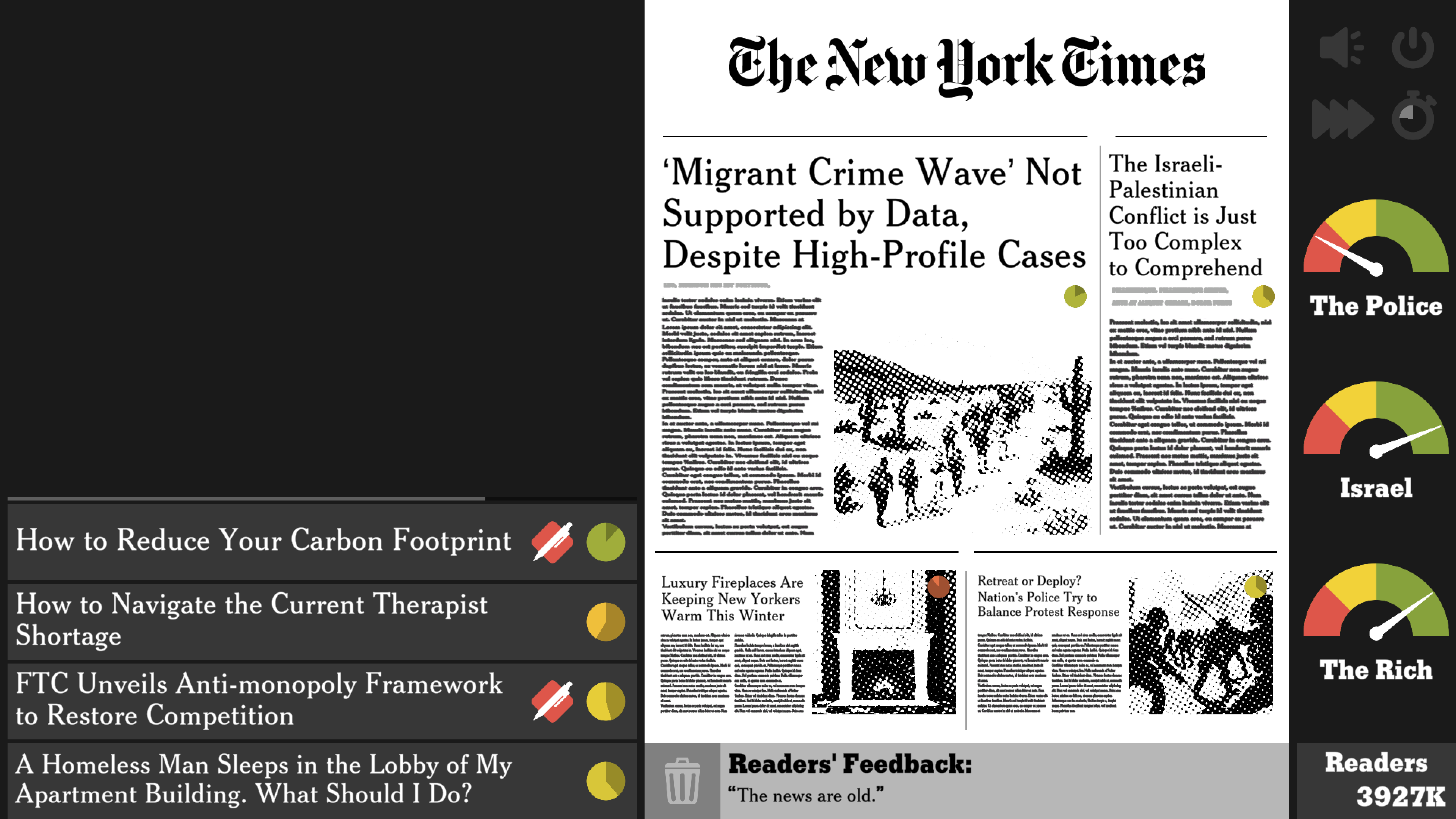 The New York Times Simulator
