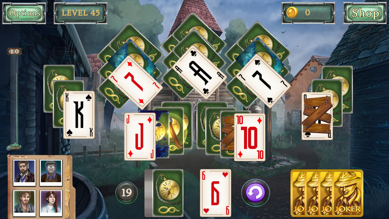 Detective Secrets Solitaire: The Curse of the Village