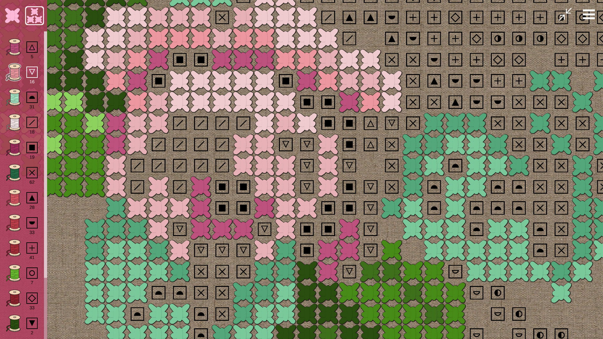 Art-Therapy: Cross Stitch