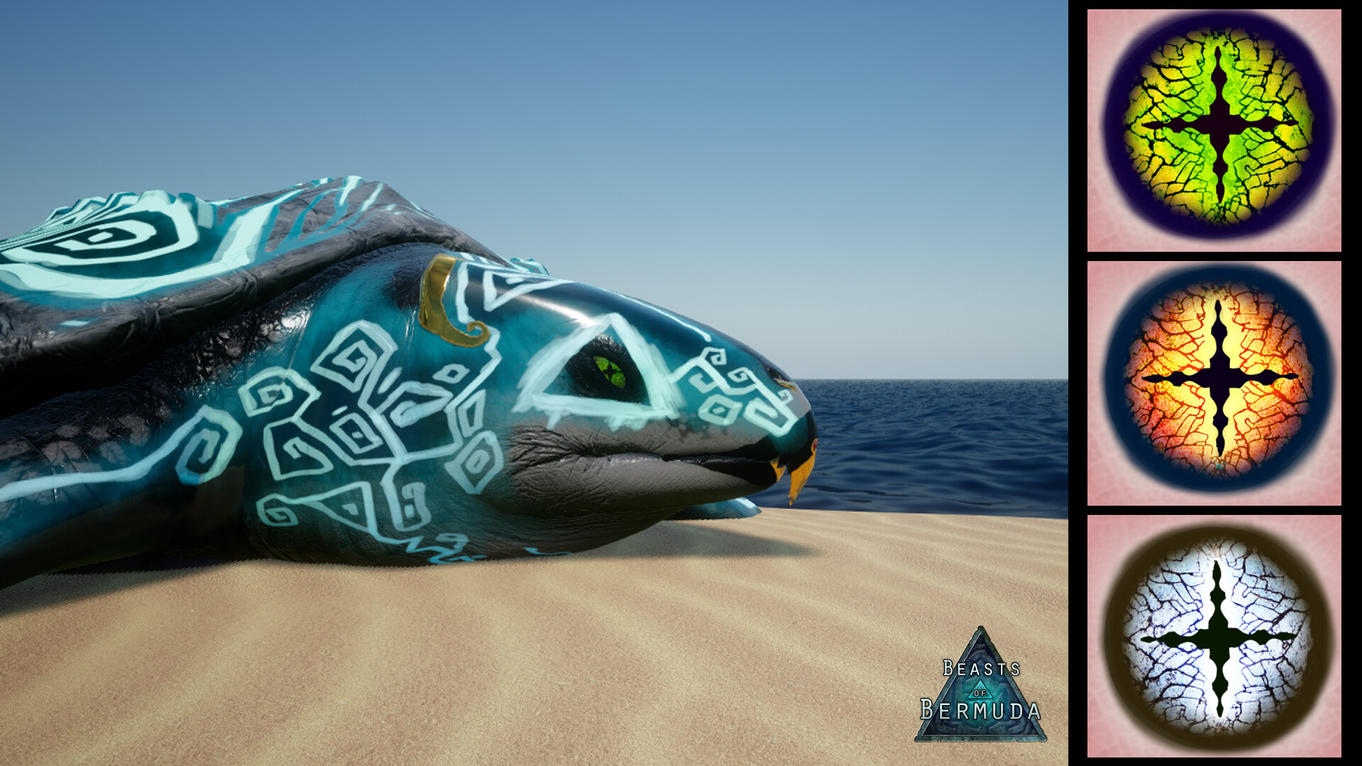 Beasts of Bermuda: Archelon Supporter Warpaint