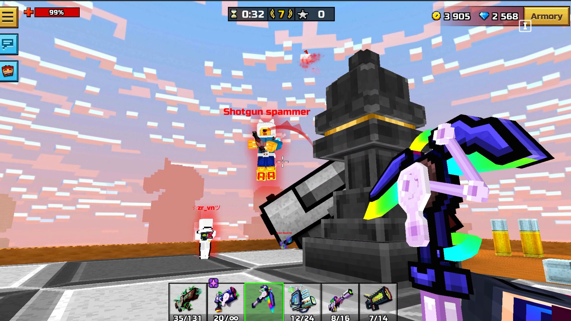 Pixel Gun 3D: RGB Hero Set