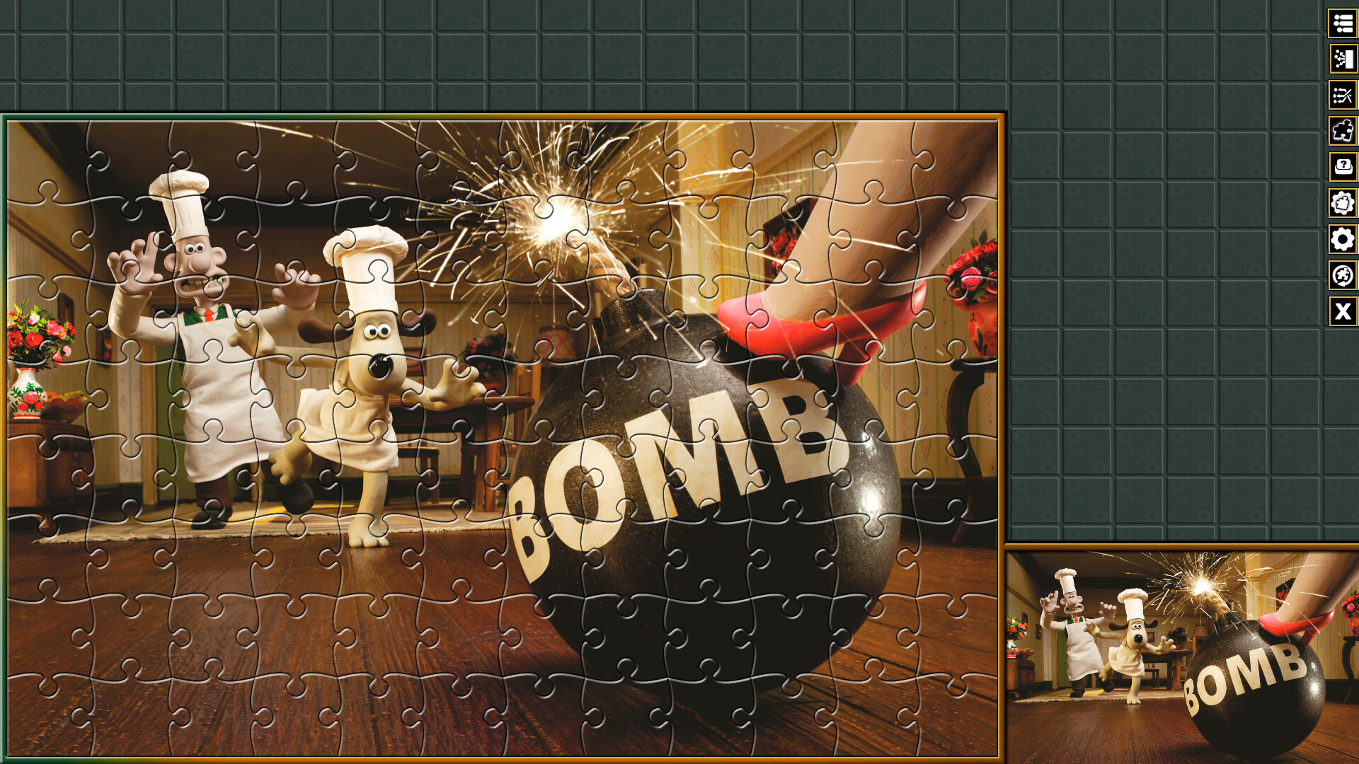 Pixel Puzzles Aardman Jigsaws: Wallace &amp; Gromit – A Matter Of Loaf And Death
