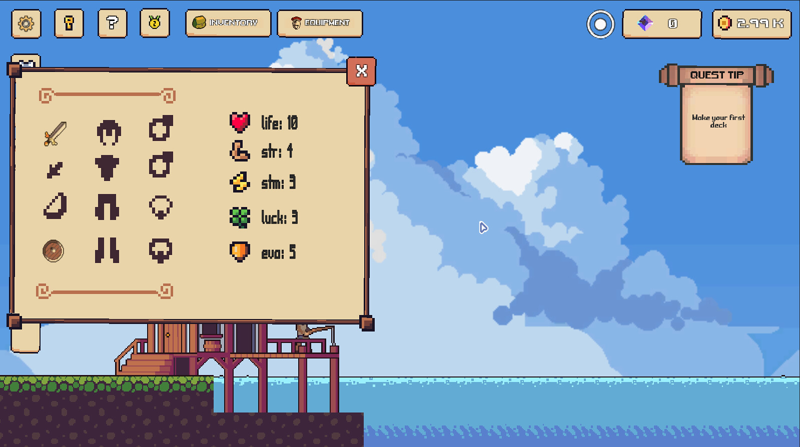 Incremental Town RPG