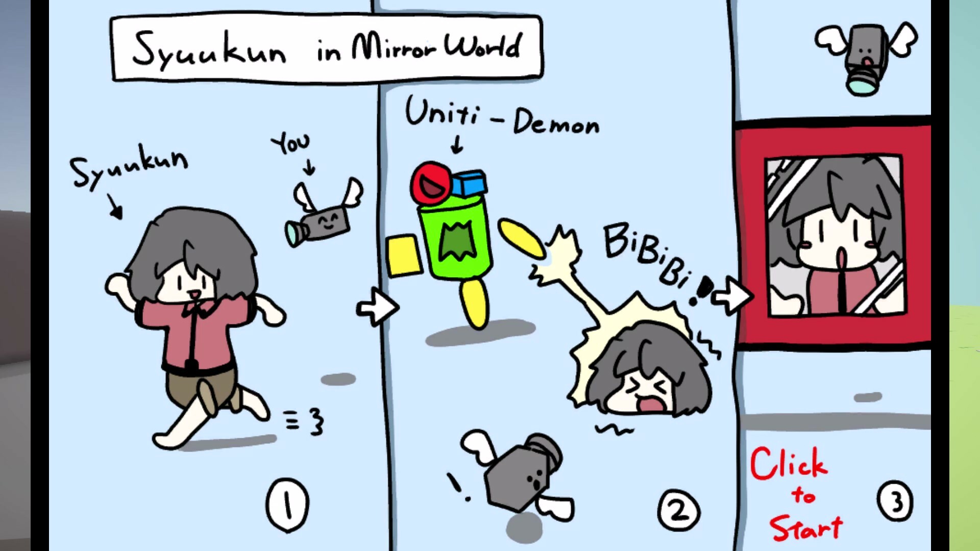 Syuukun in Mirror World