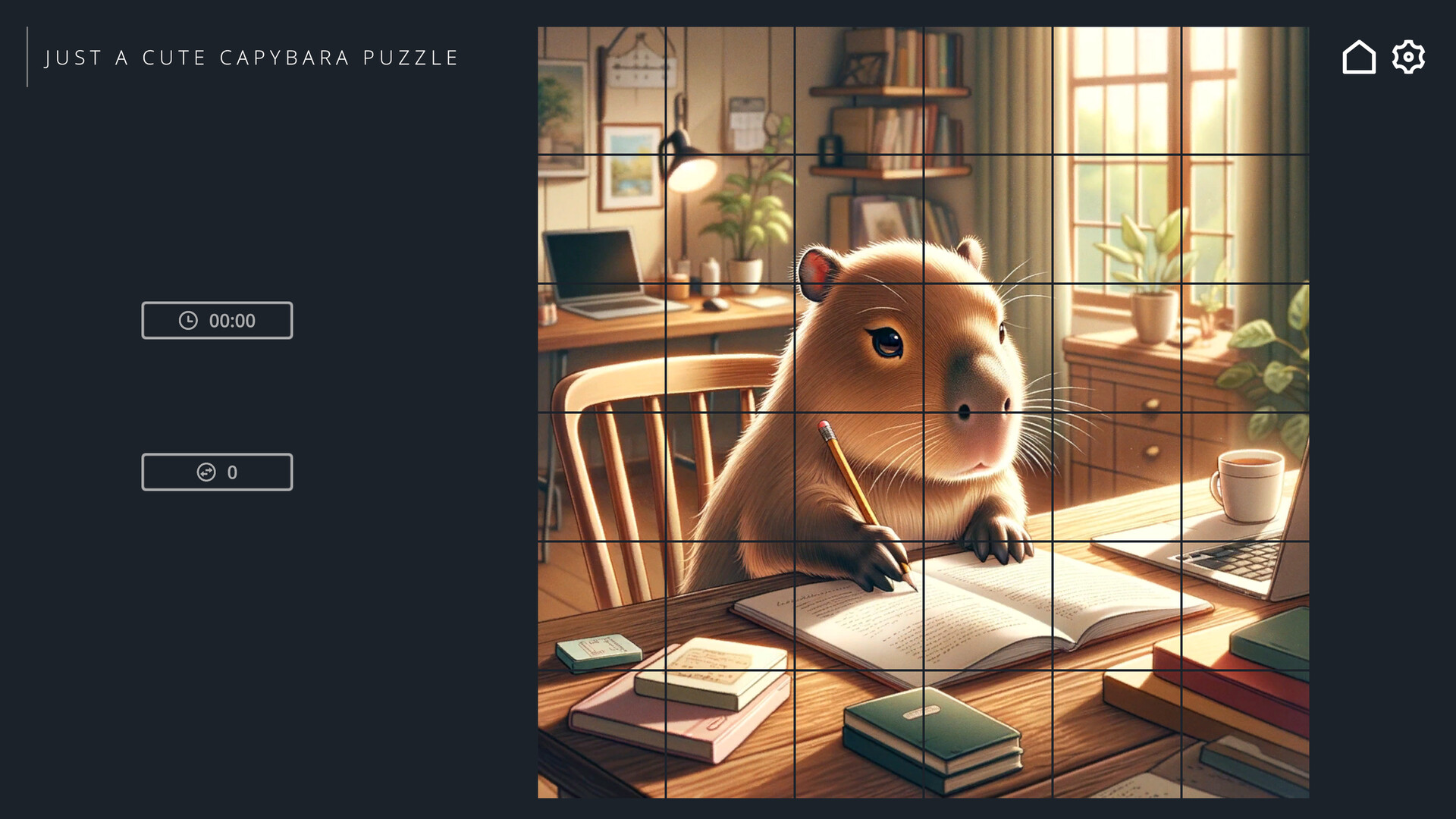 Just a Cute Capybara Puzzle