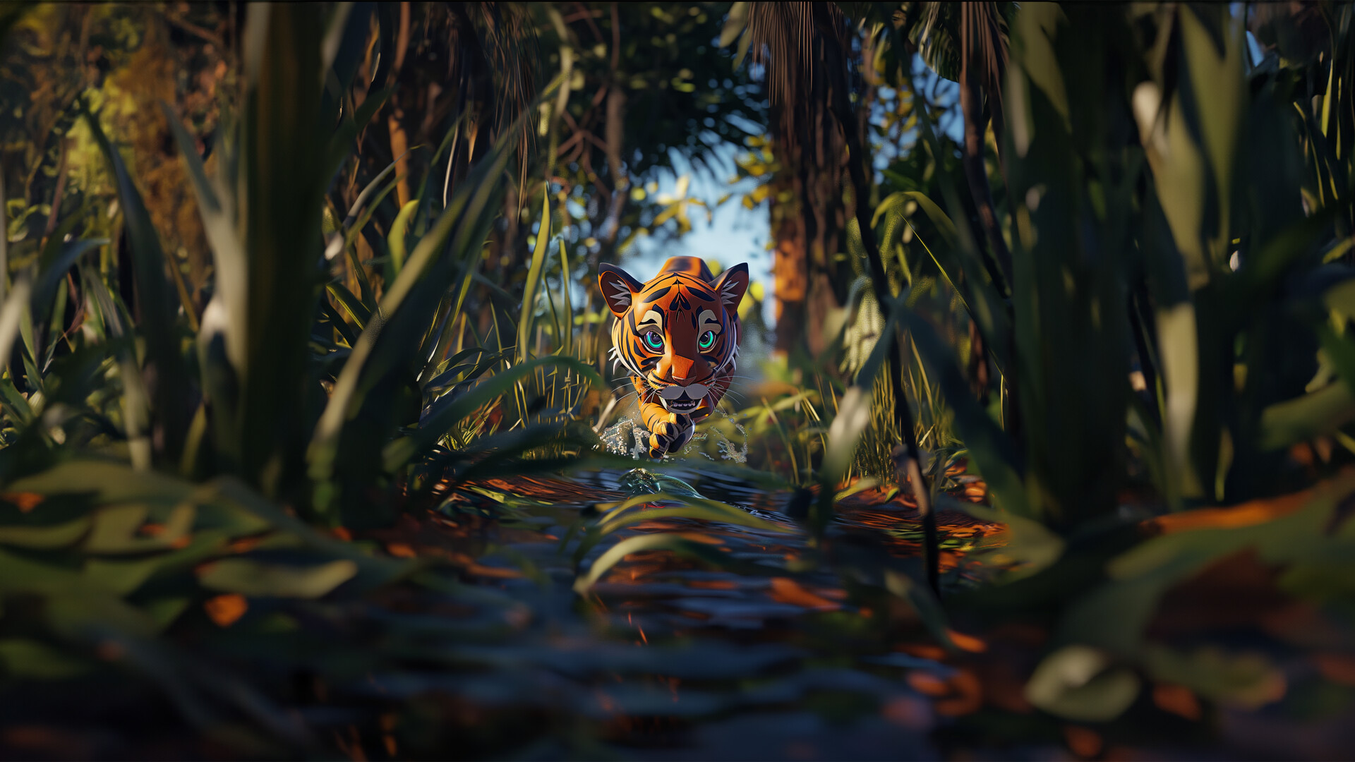 Pounce and the Twin Trees