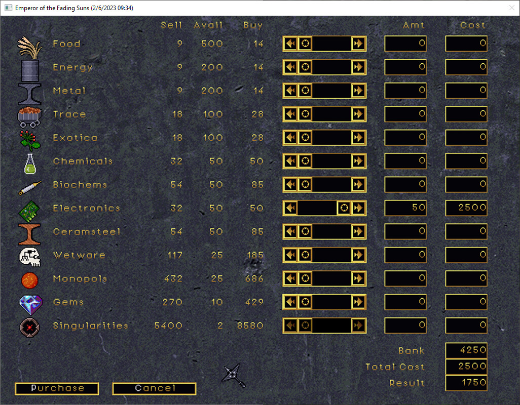 Emperor of the Fading Suns Enhanced