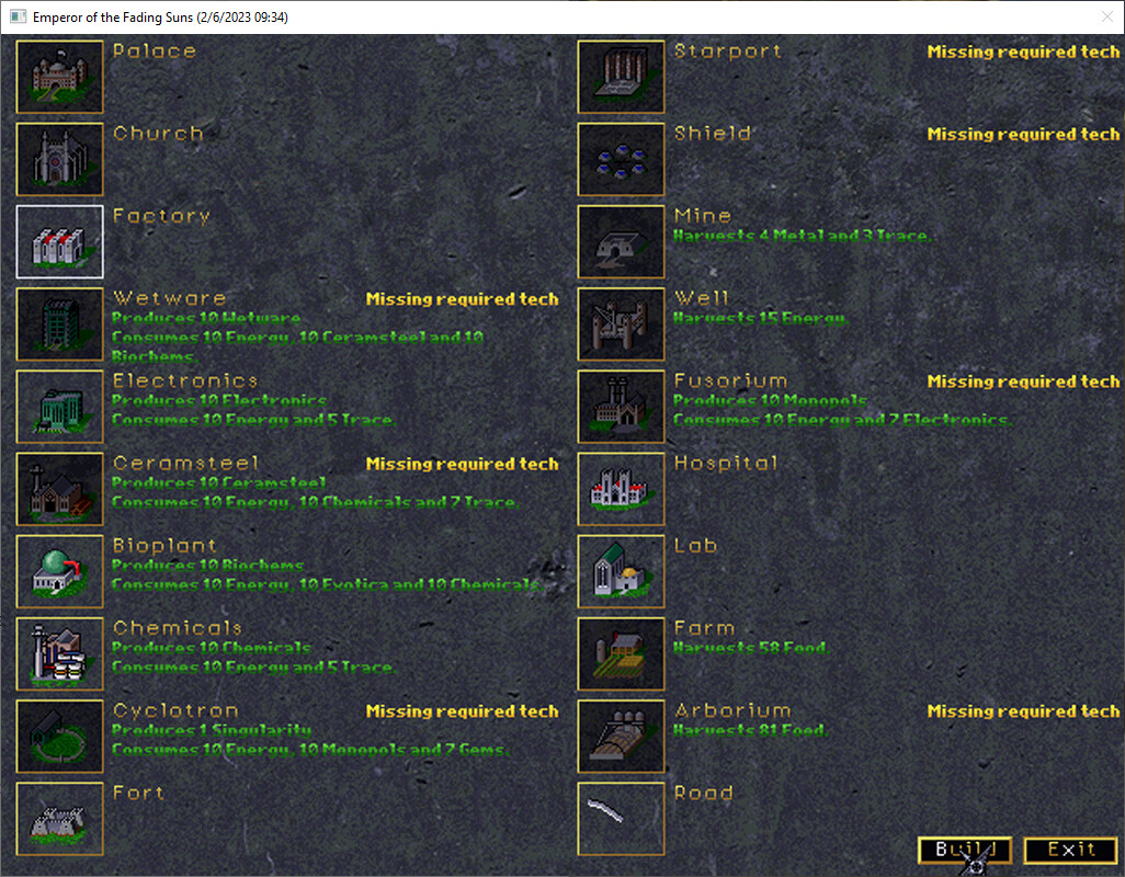 Emperor of the Fading Suns Enhanced