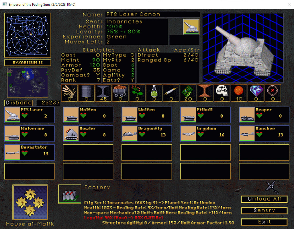 Emperor of the Fading Suns Enhanced