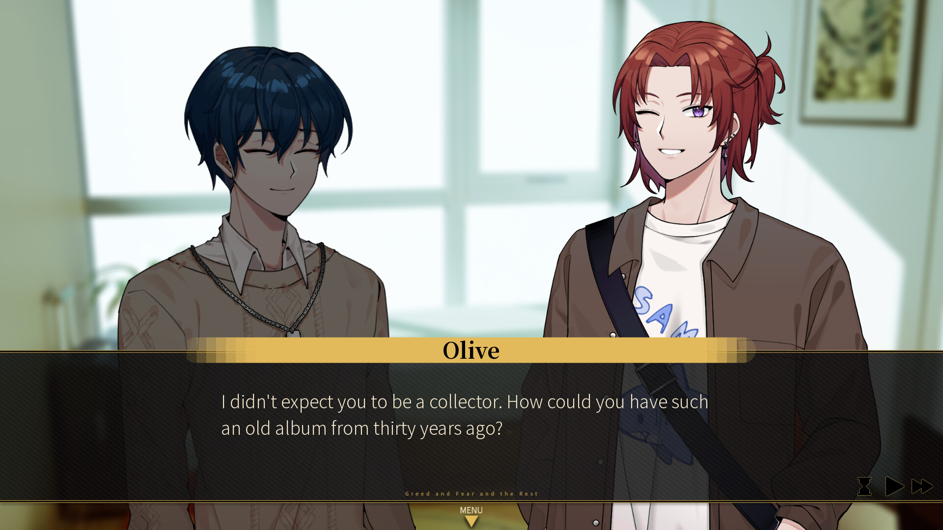 Greed and Fear and the Rest