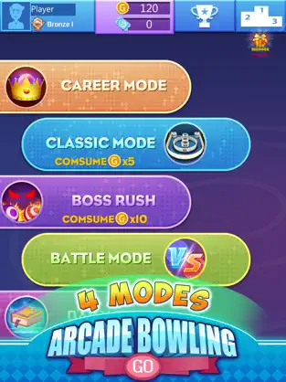 Arcade Bowling Go: Board Game