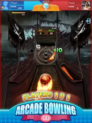 Arcade Bowling Go: Board Game