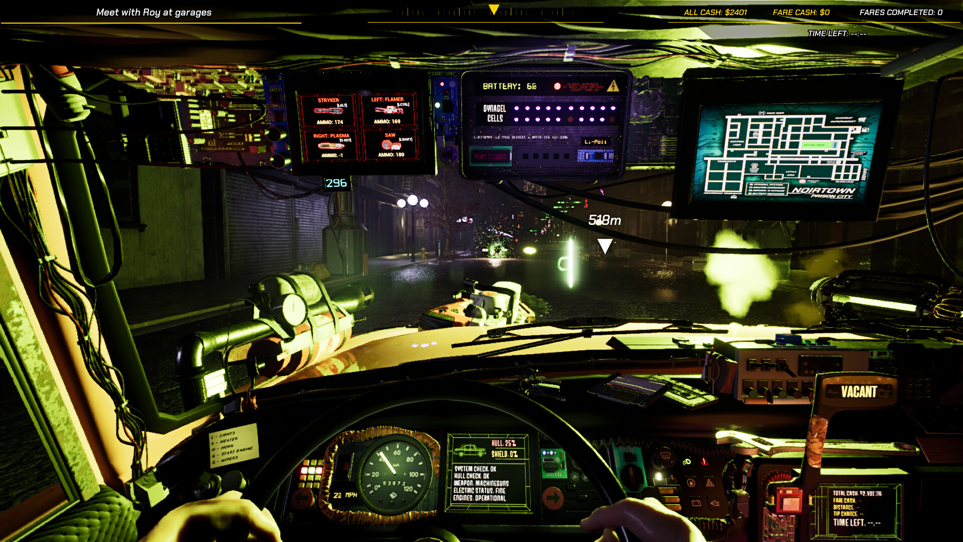 CyberTaxi: Lunatic Nights