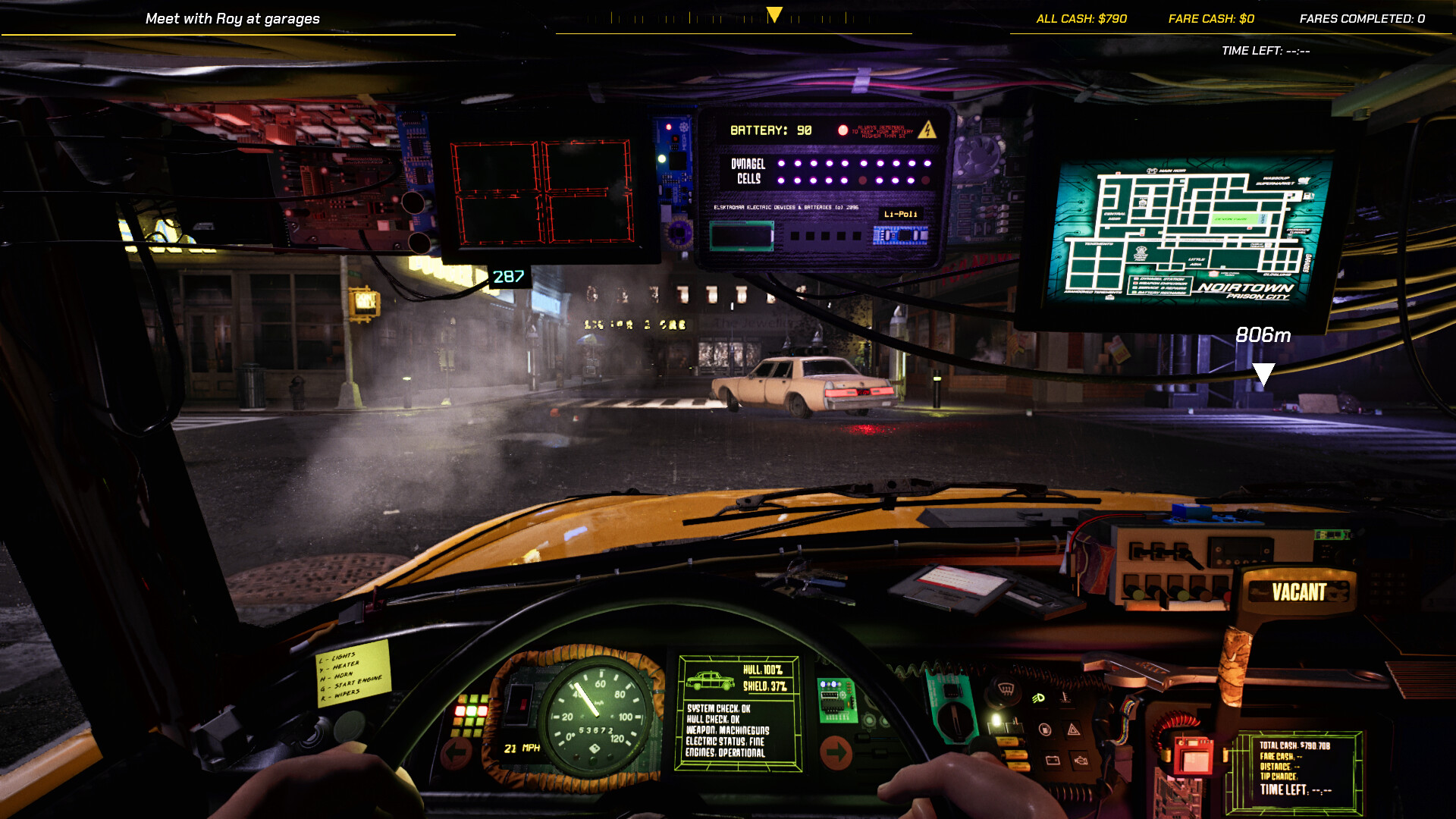 CyberTaxi: Lunatic Nights