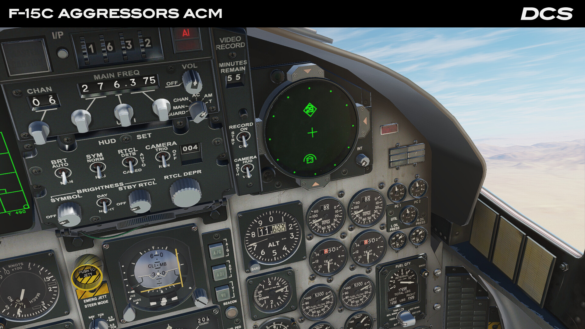 DCS: F-15C Aggressors Air Combat Maneuvering Campaign by Maple Flag