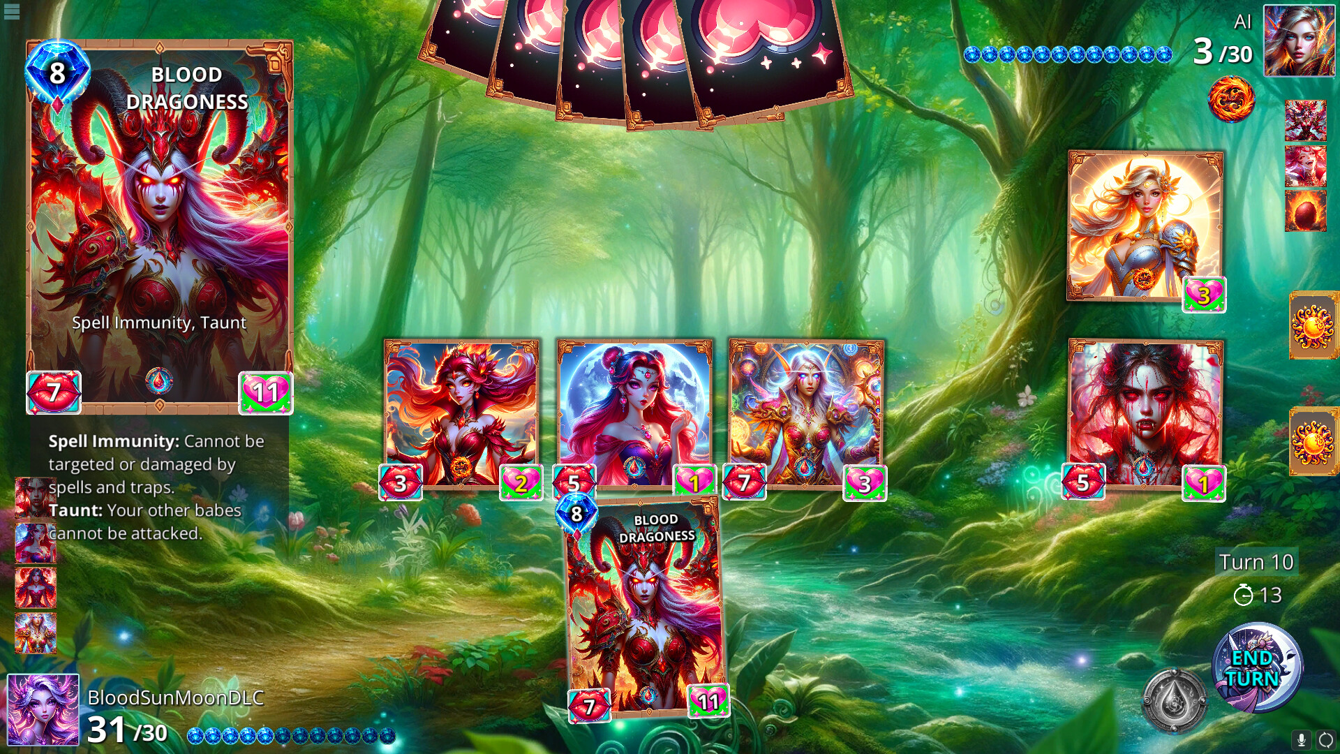 Battle Babes: Blood, Sun &amp; Moon