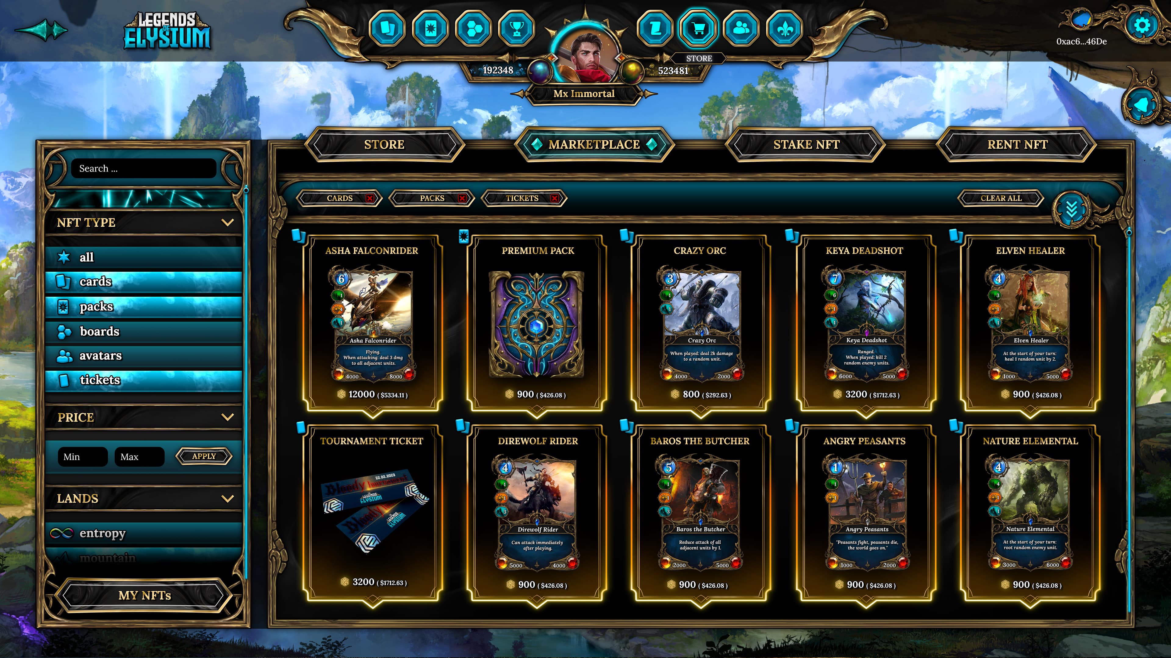 Legends of Elysium