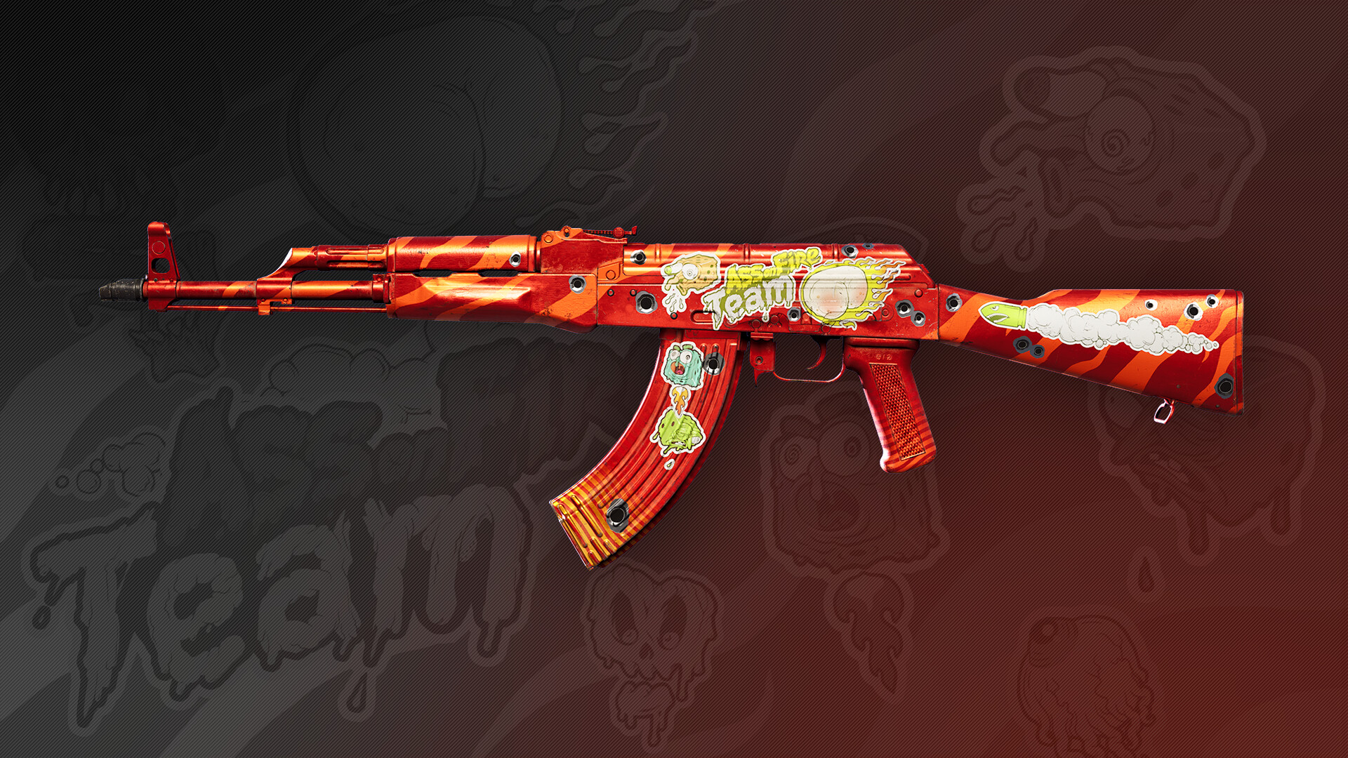 Deadside: “Ass on Fire Team” Skin Set