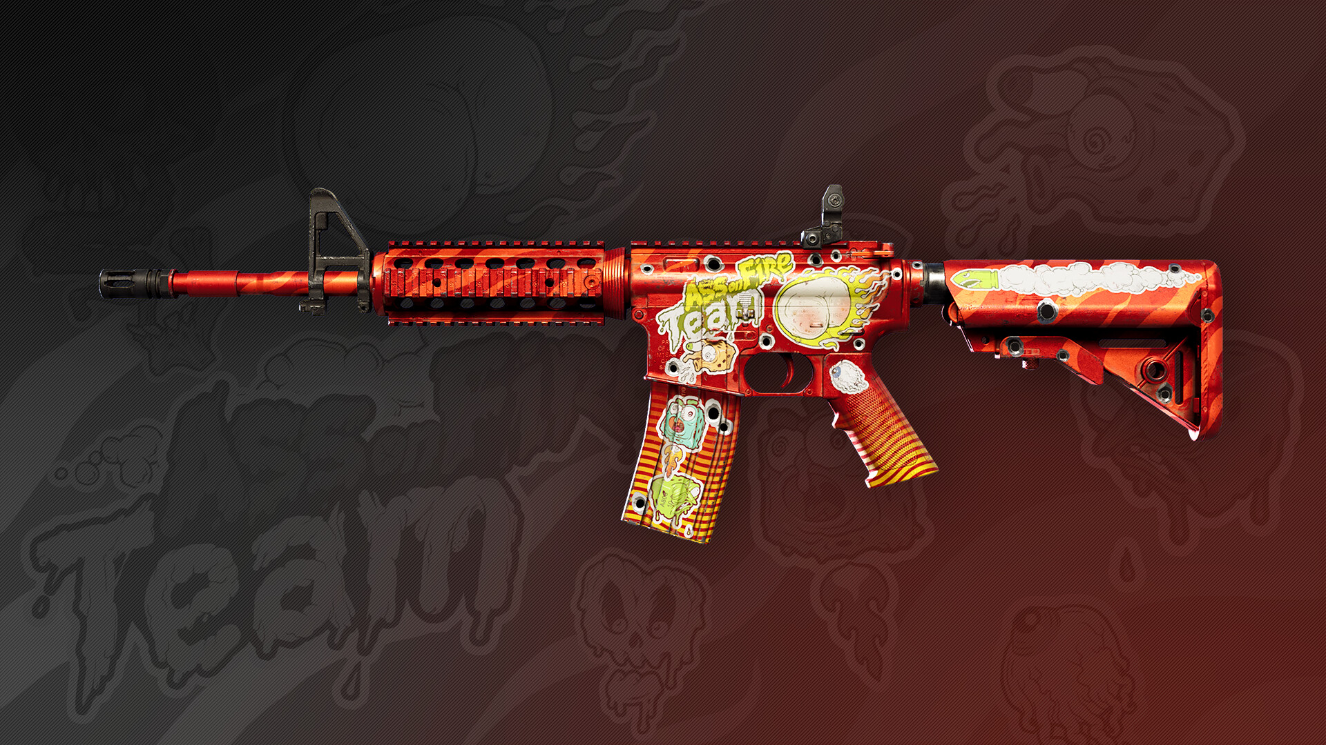 Deadside: “Ass on Fire Team” Skin Set