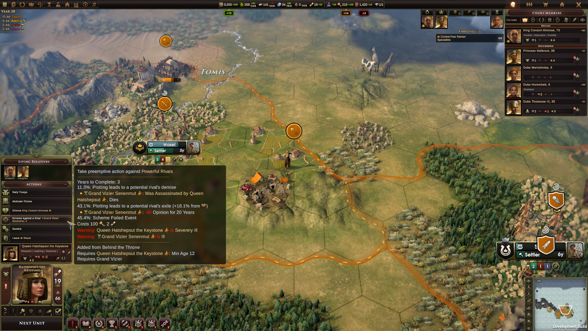 Old World: Behind the Throne