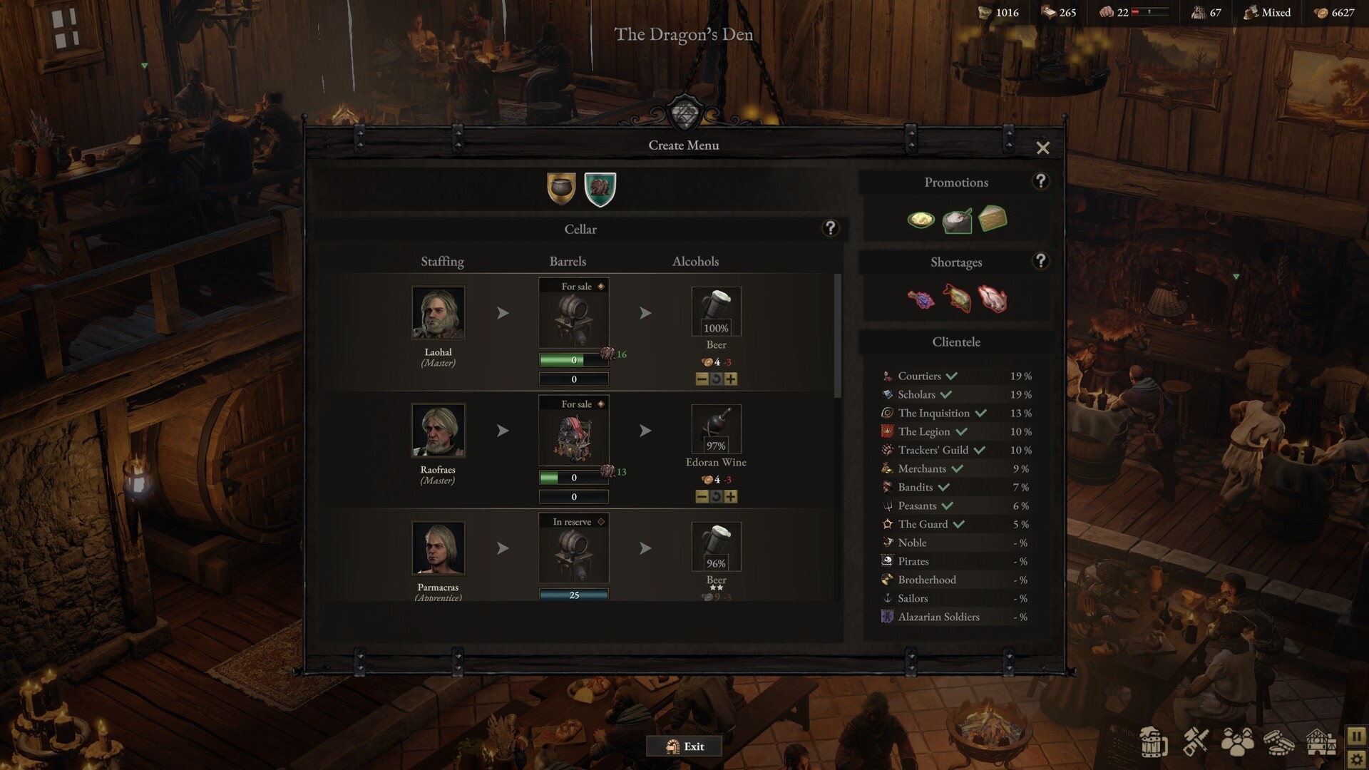 Wartales: The Tavern Opens!