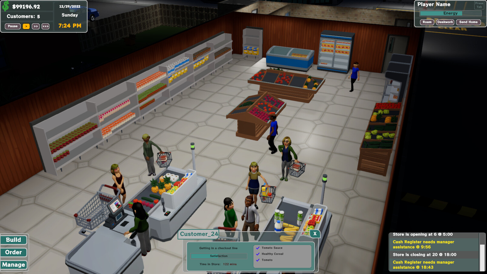 Grocery Store Tycoon