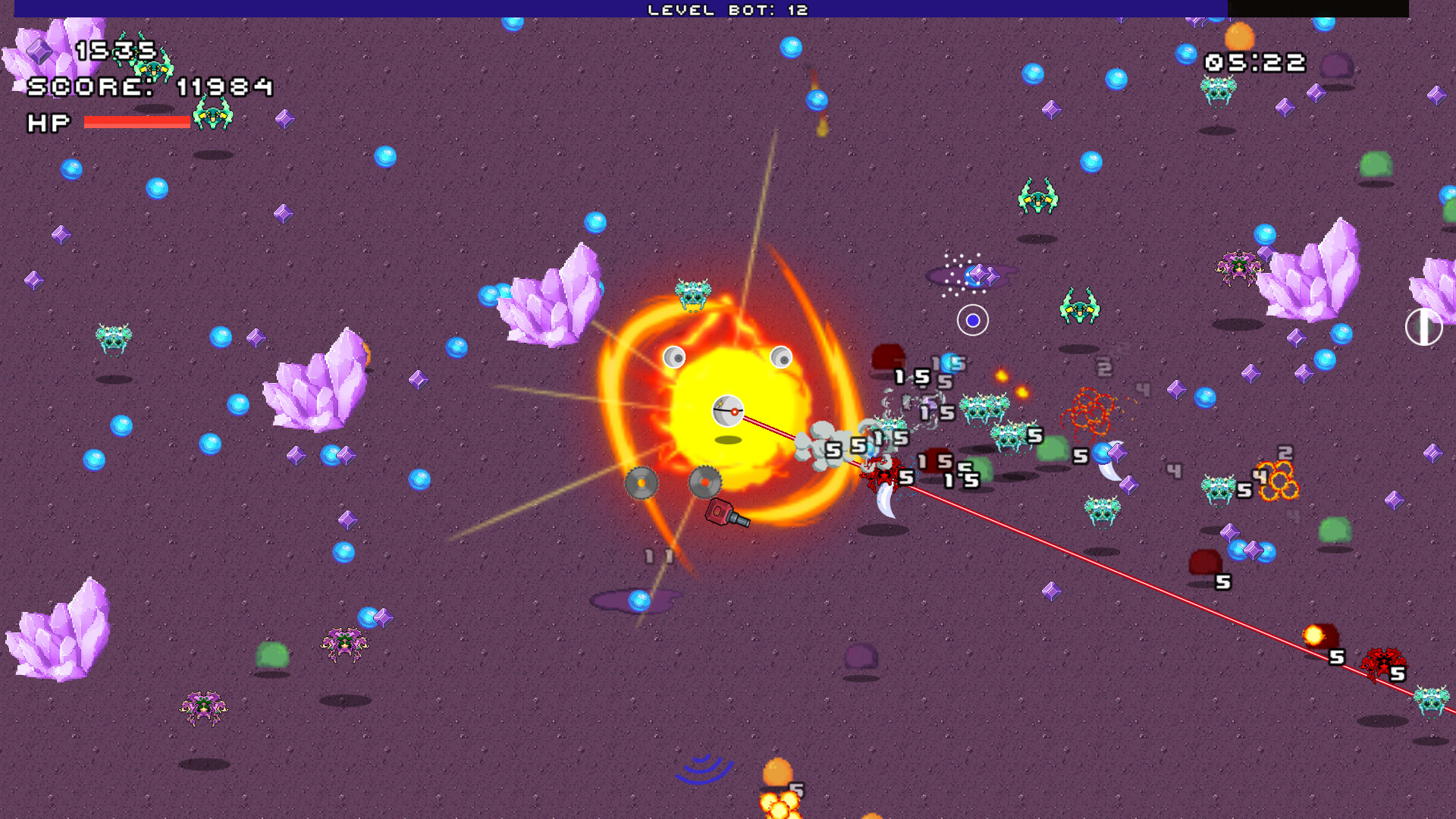 Atomic Bot: Survivor of Planets