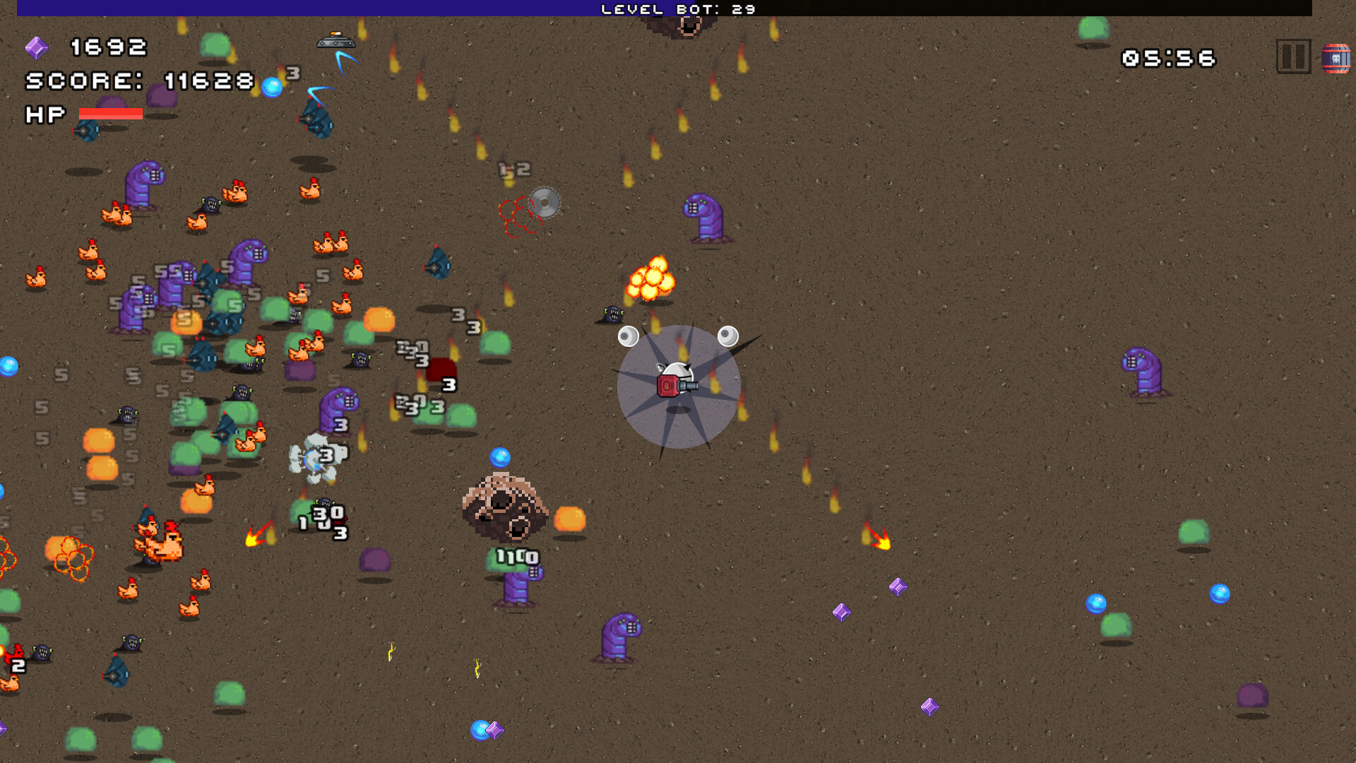Atomic Bot: Survivor of Planets