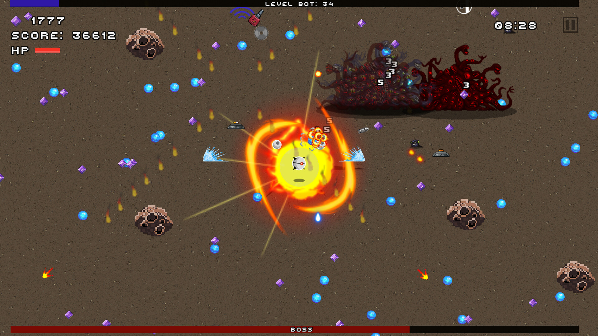 Atomic Bot: Survivor of Planets