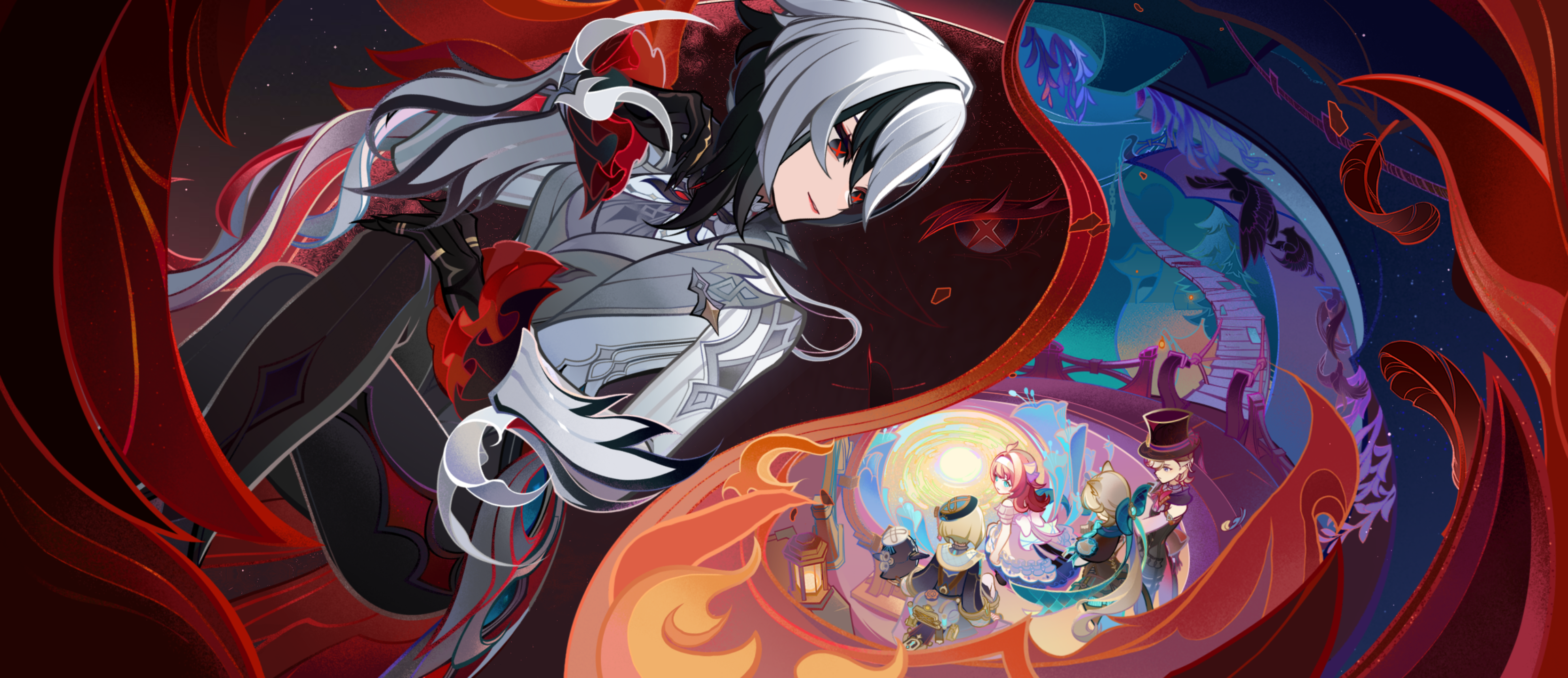 Genshin Impact: Two Worlds Aflame, the Crimson Night Fades