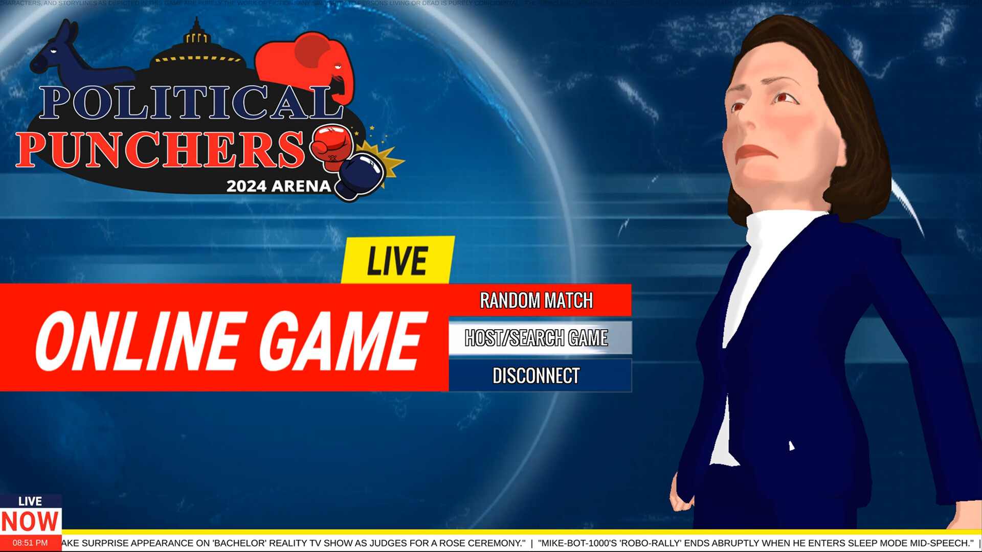 Political Punchers: 2024 Arena
