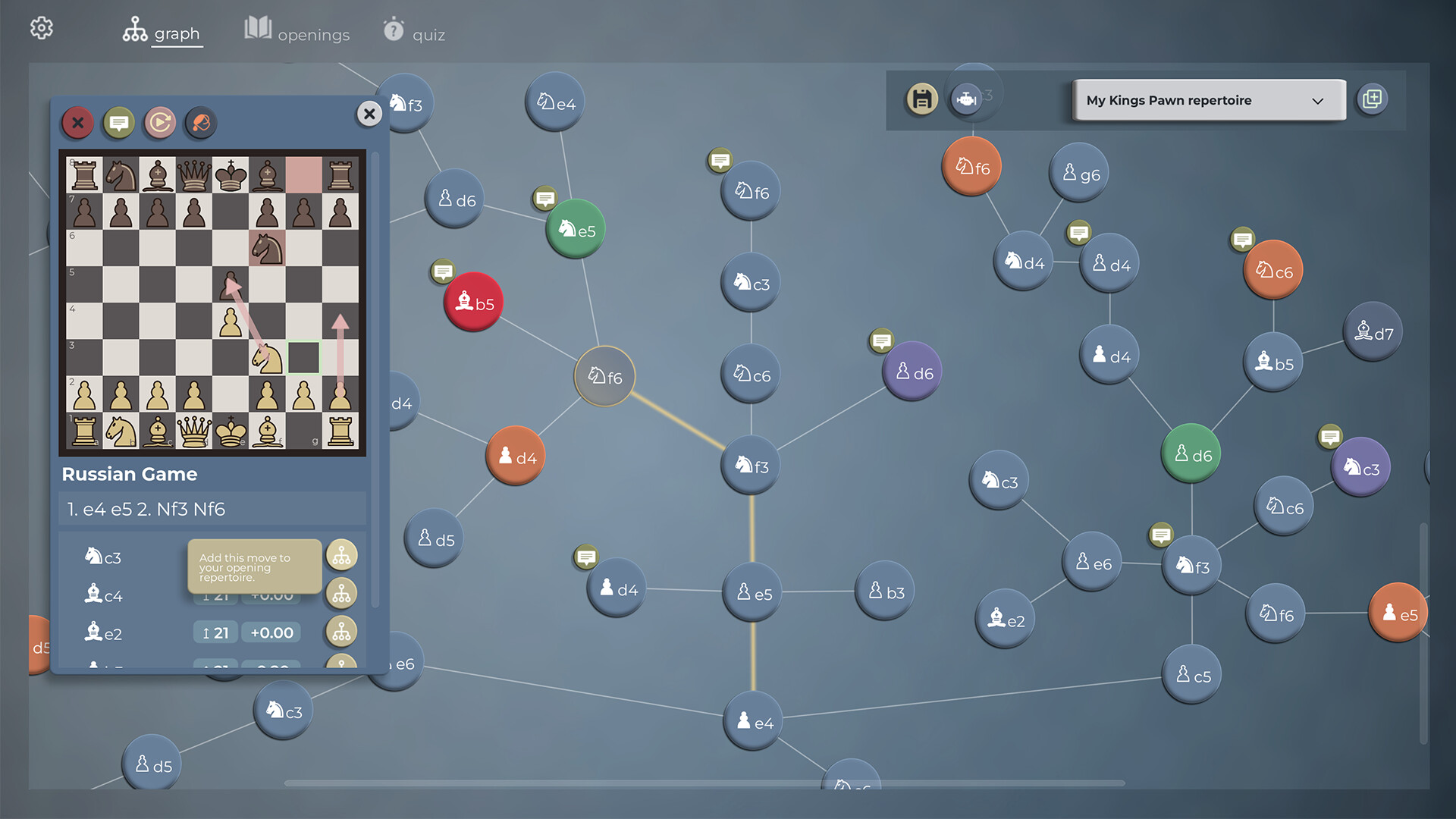 Chess Opening Repertoire Builder