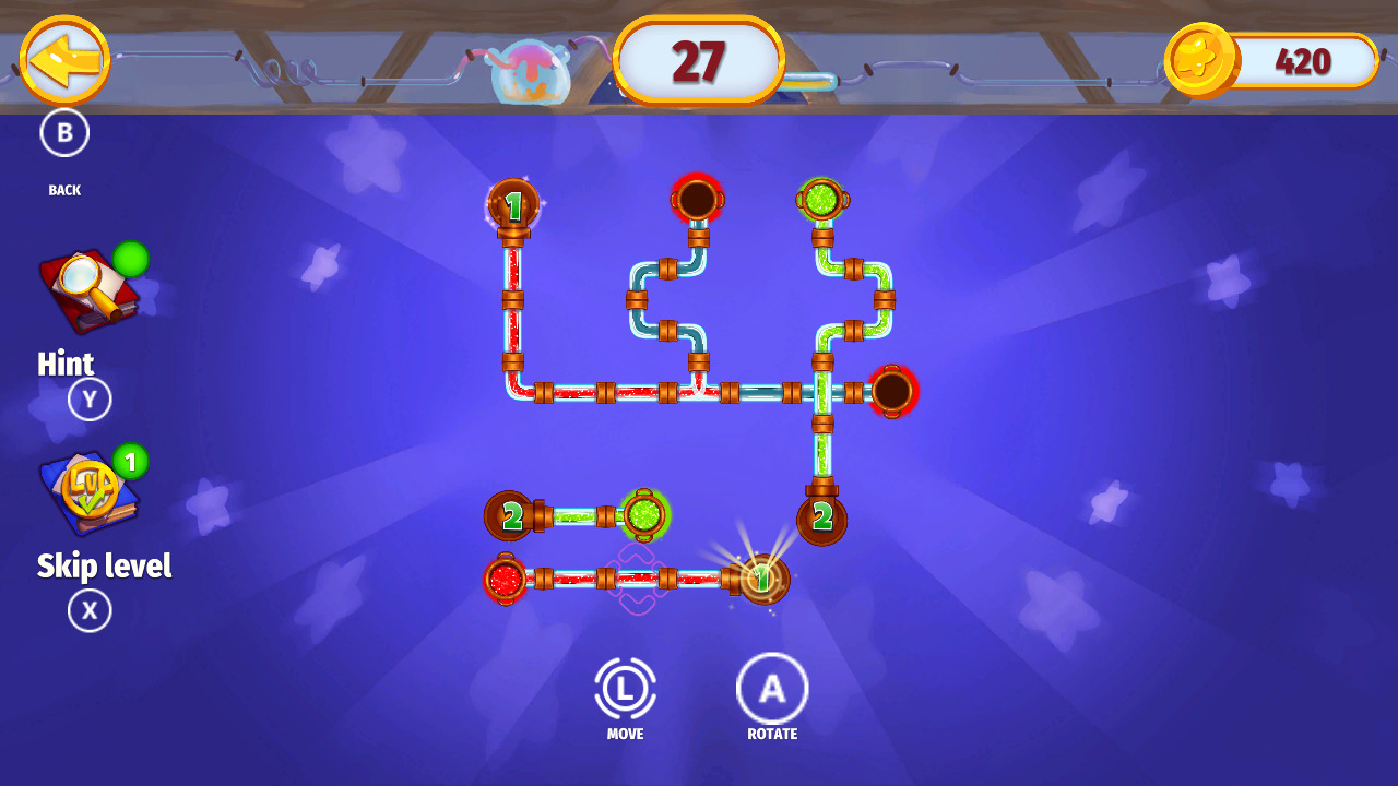 Alchemy Pipes Puzzle