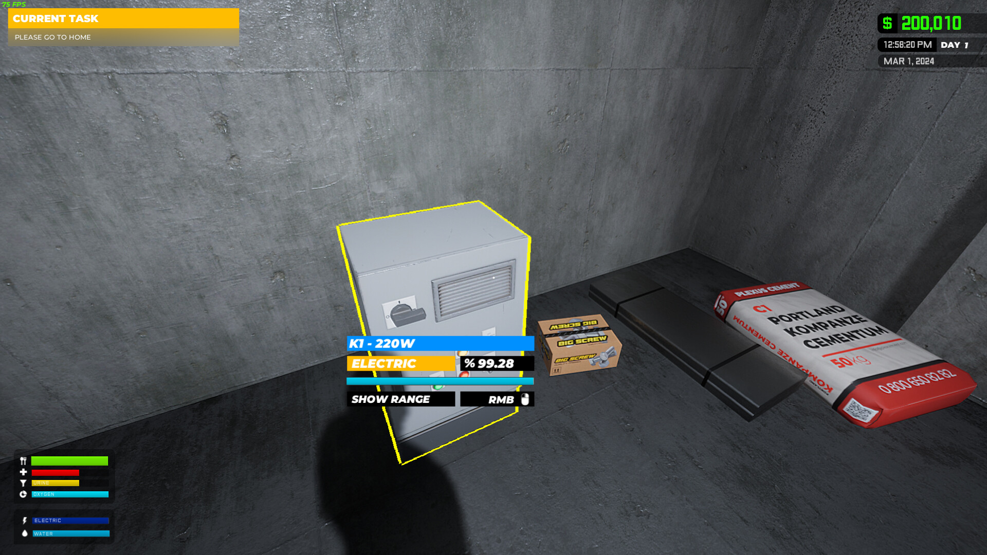 Rich Worker Simulator