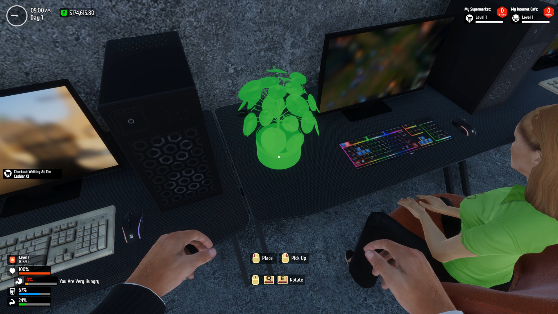 Internet Cafe &amp; Supermarket Simulator 2024