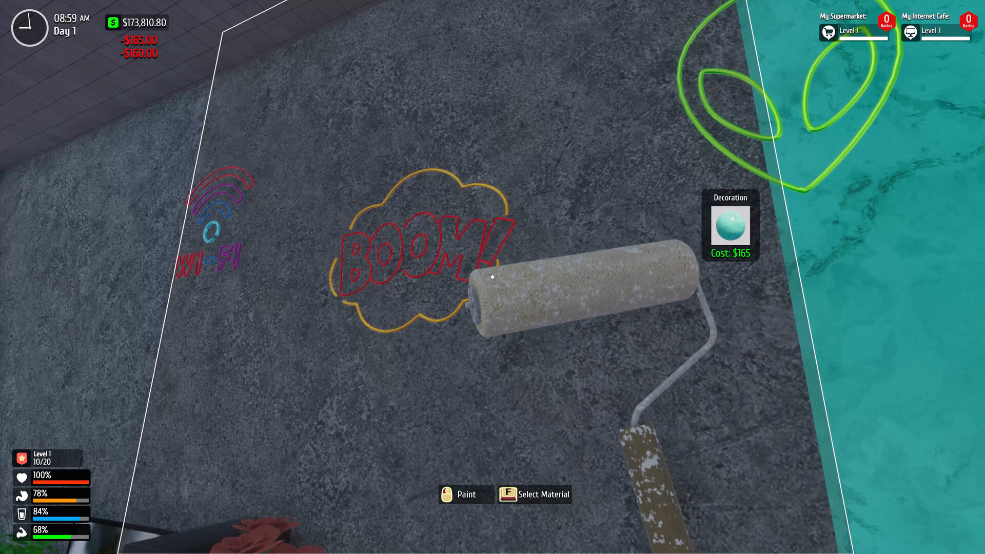 Internet Cafe &amp; Supermarket Simulator 2024