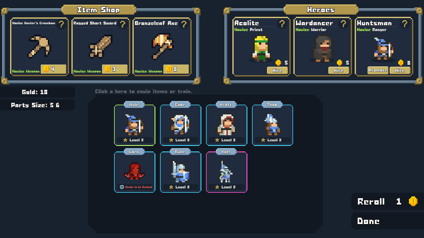 Hero’s Warband