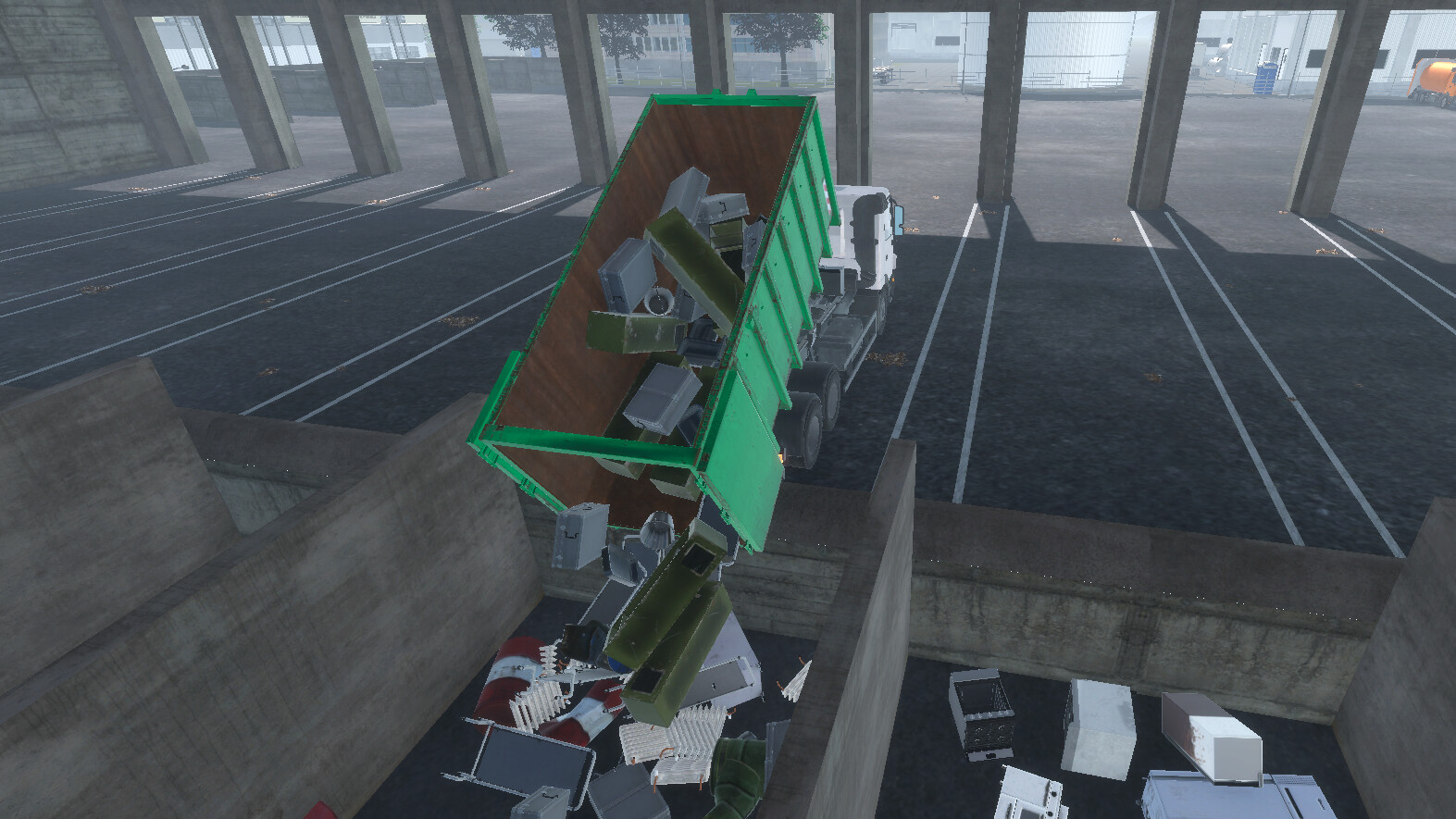 My Recycling Center: Container Truck Expansion