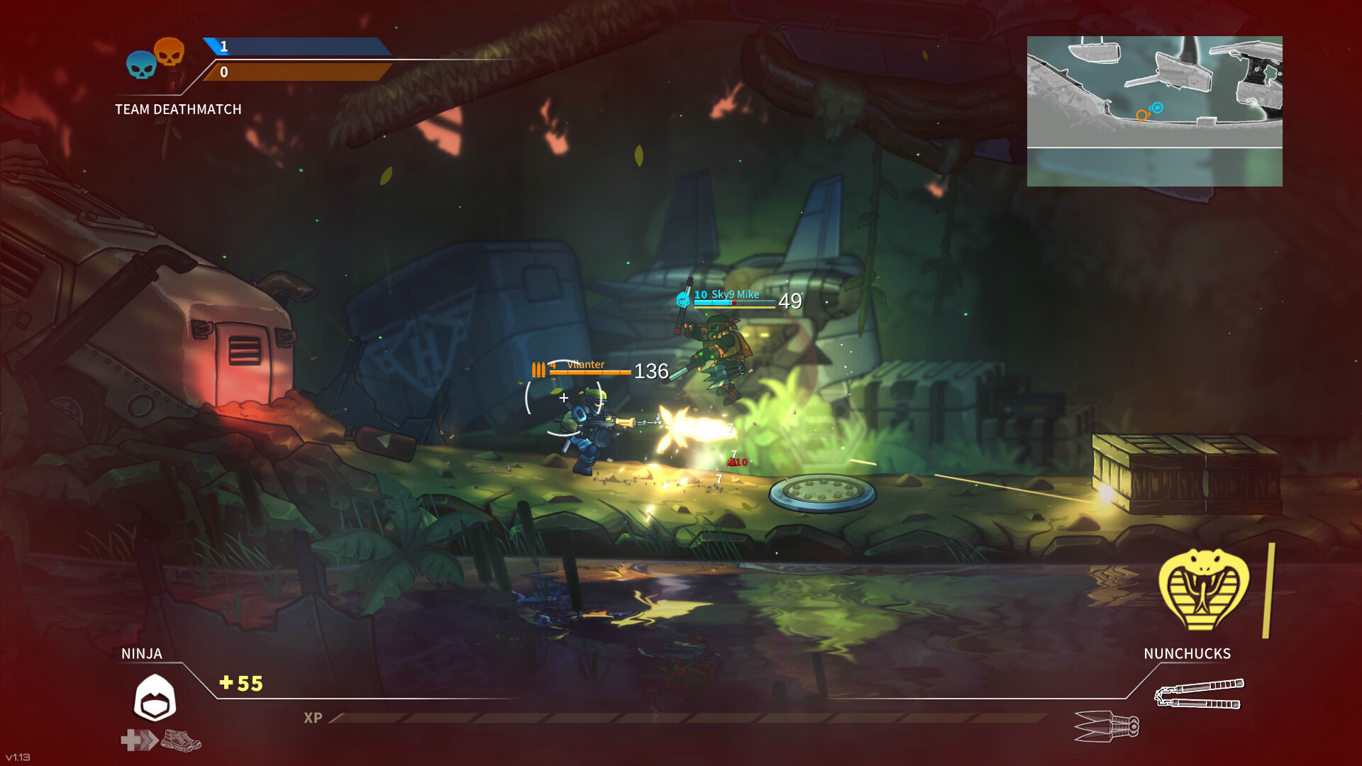 Strike Force Heroes: Ninja Class