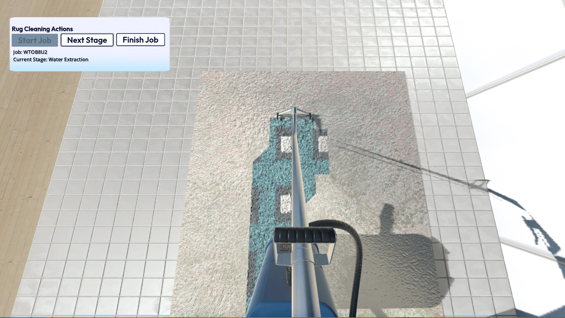 Rug Cleaning Simulator