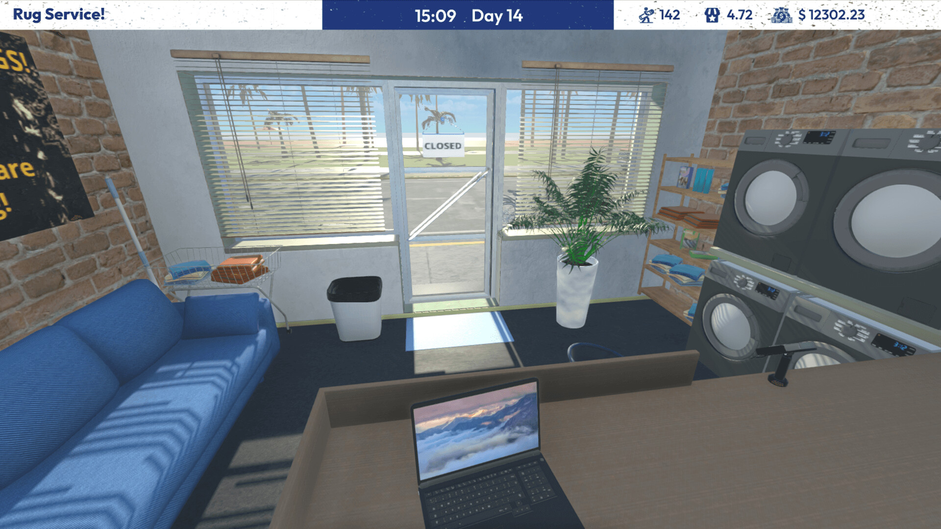 Rug Cleaning Simulator