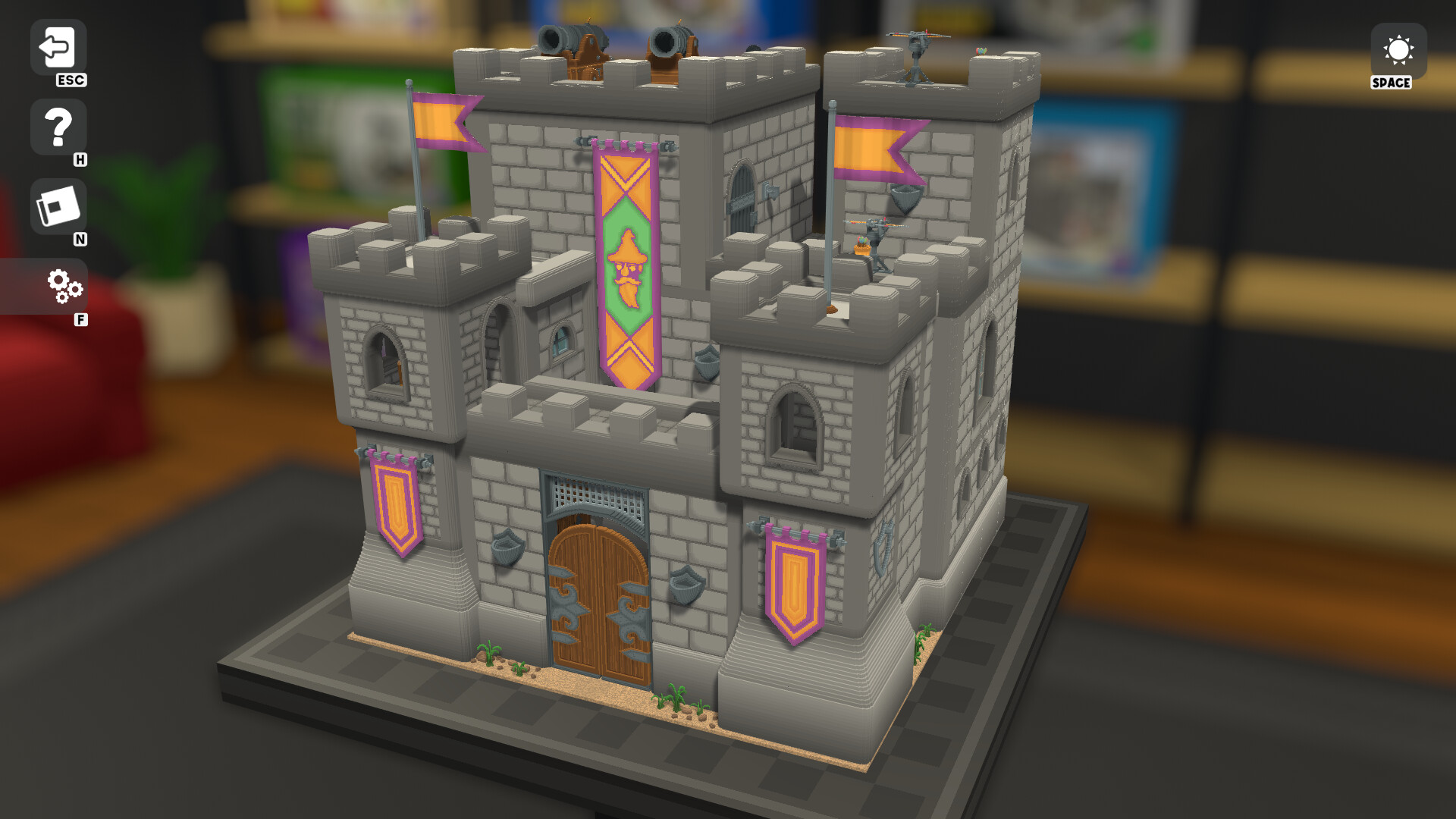 Diorama Builder: Medieval Castle