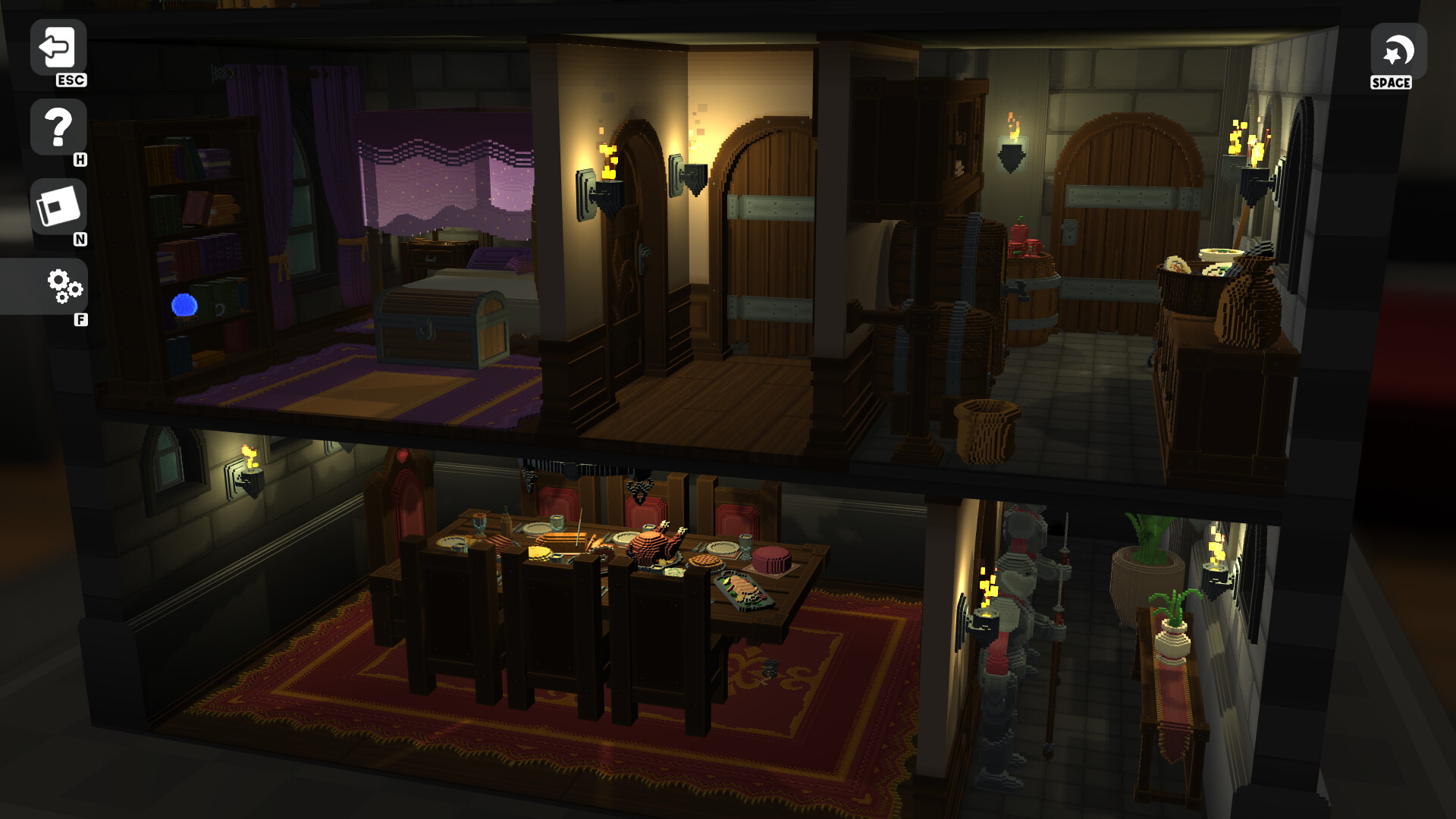 Diorama Builder: Medieval Castle