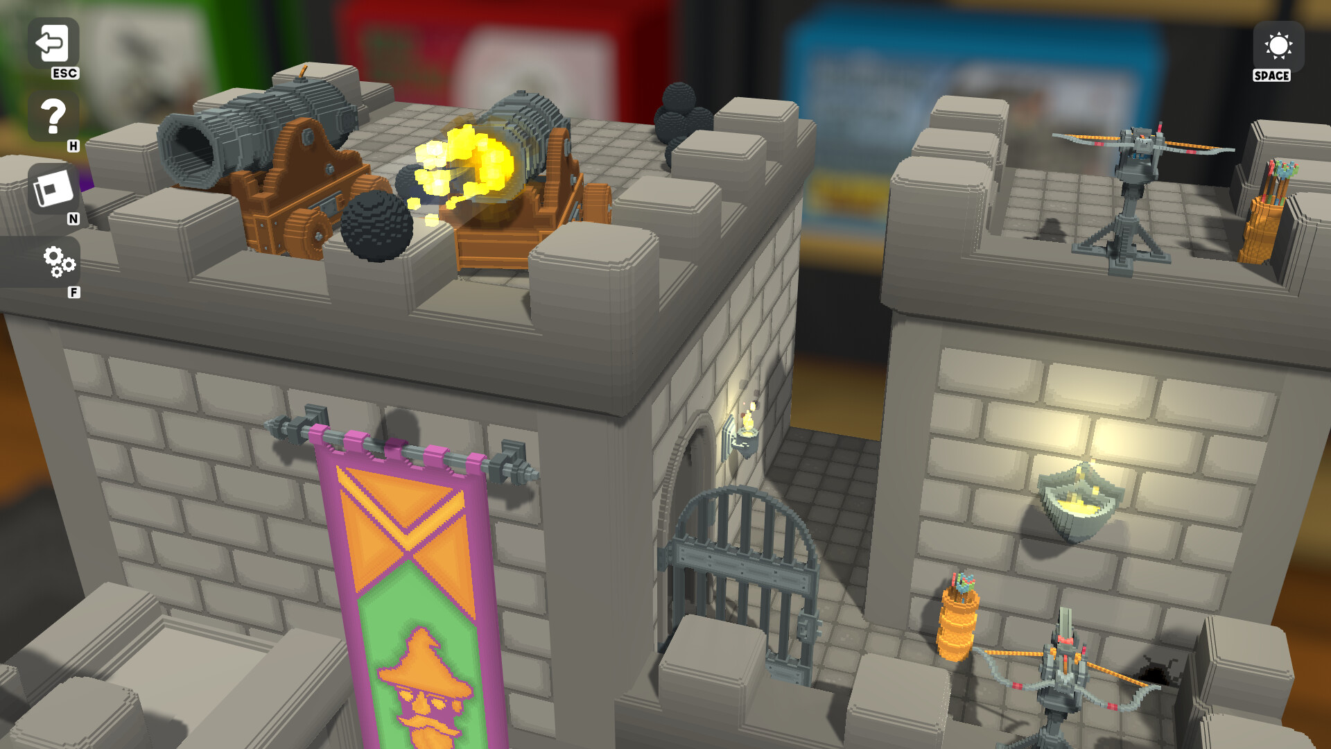 Diorama Builder: Medieval Castle