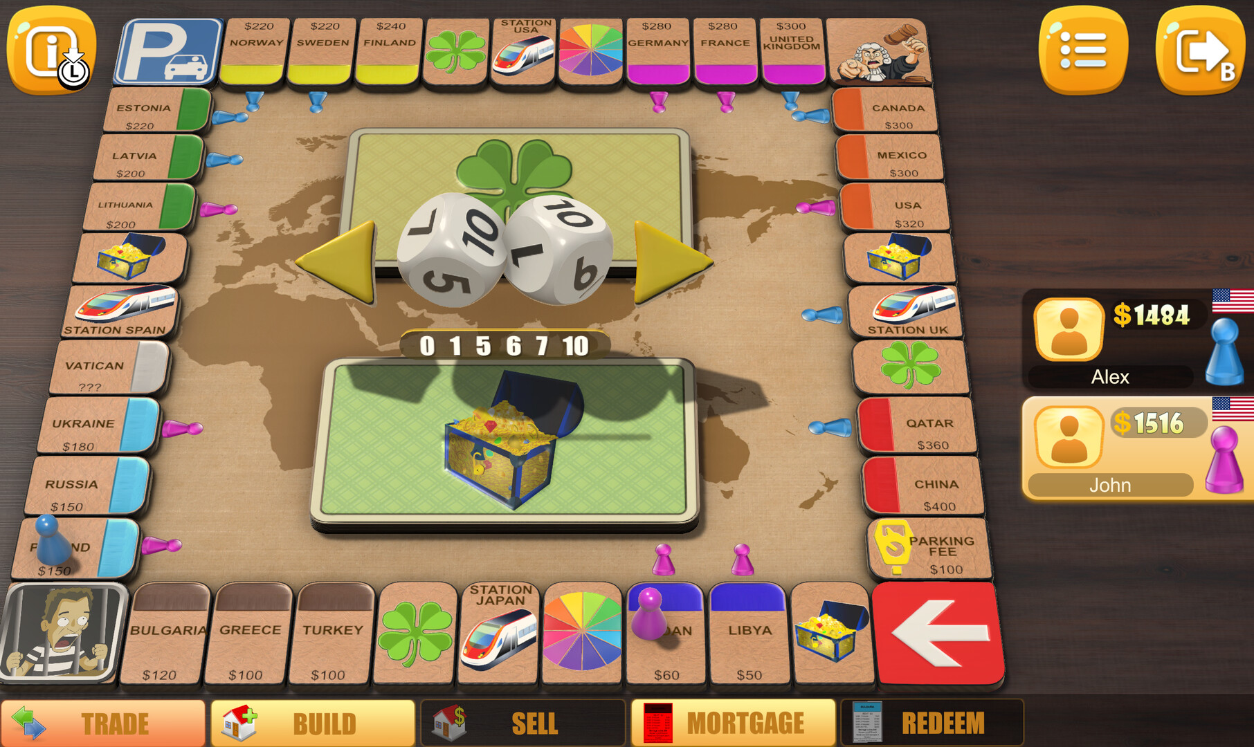 Rento Fortune: Dice Configurator