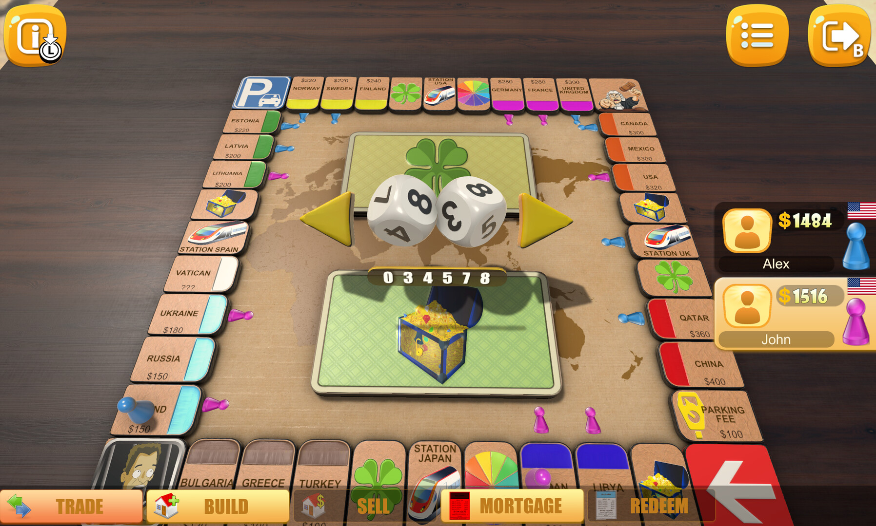 Rento Fortune: Dice Configurator