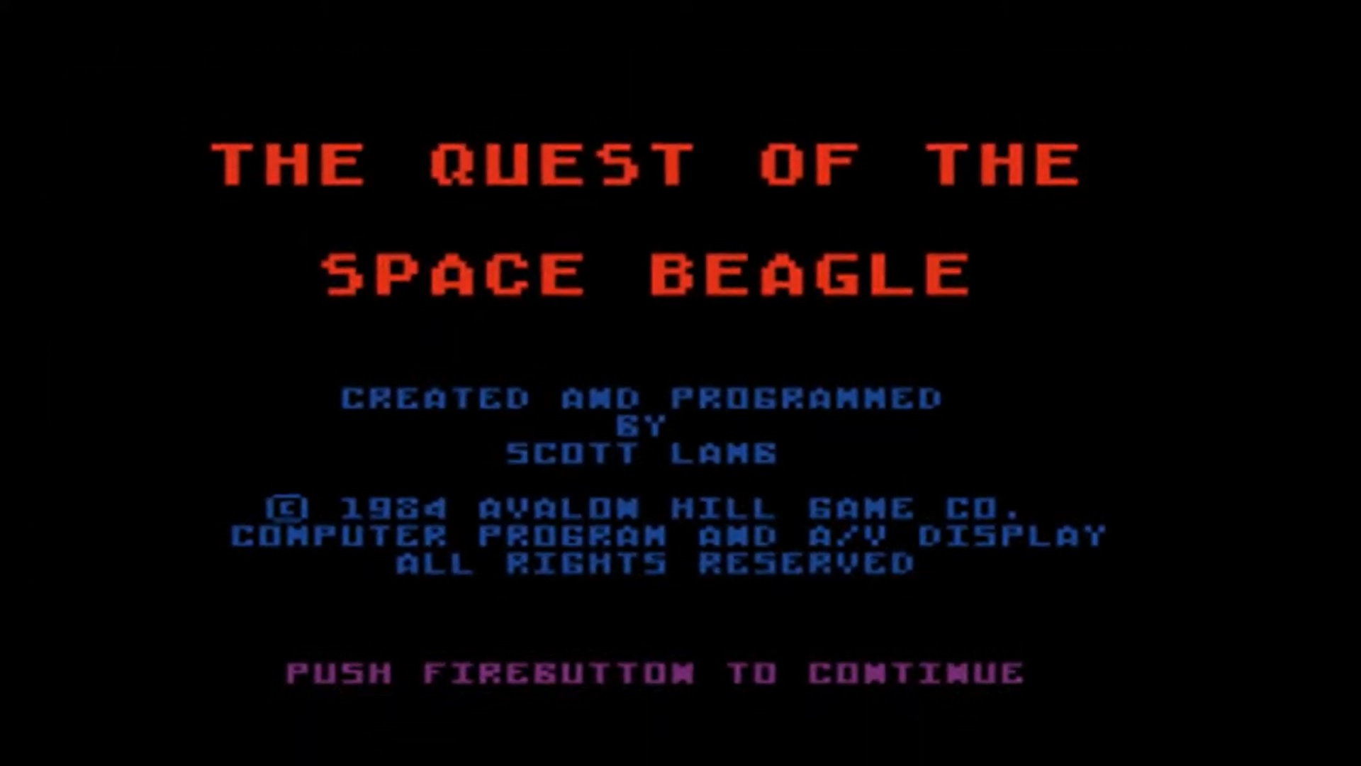 Quest of the Space Beagle