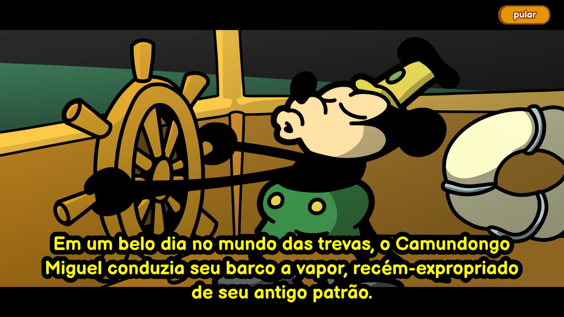 Camundongo Miguel na Ilha dos Novo Pogos